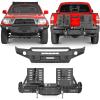 imageHooke Road 0511 Tacoma Full Width Front Bumper  Rear Bumper wDual Swing Arms amp Tire Carrier Compatible with Toyota Tacoma 20052011 2nd Gen Pickup Truck