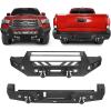 imageHooke Road Tacoma Front Bumper amp Rear Bumper Kit wDRings Winch Plate amp LED Lights for 20162023 Toyota Tacoma 3rd Gen