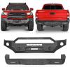 imageHooke Road Tacoma Front Bumper and Rear Bumper Combo wWinch Plate amp LED Lights for Toyota Tacoma 2016 2017 2018 2019 2020 2021 2022 2023 3rd Gen