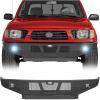 imageHooke Road Tacoma Front Bumper for 19952004 Toyota Tacoma Excluding Base Models FullWidth OffRoad Bumper with 225W LED Spotlights amp Turn Signals Heavy Duty Steel BoltOn Upgrade