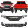 imageHooke Road Tacoma Front Bumper wSkid Plate and Rear Step Bumper Combo for 20052011 Toyota Tacoma Pickup Trucks