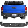 imageHooke Road Tacoma Rear Bumper for 20162023 Toyota Tacoma 3rd Gen Pickup Trucks OffRoad Steel Back Bumper with Dring Mounts amp LED Lights
