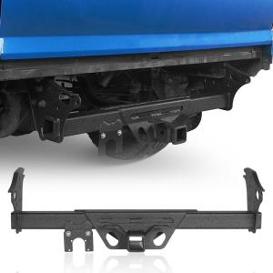 imageHooke Road Class III Trailer Hitch 2Inch Receiver Compatible with Toyota Tacoma 20052015 Excluding XRunner  Black Towing Hitch