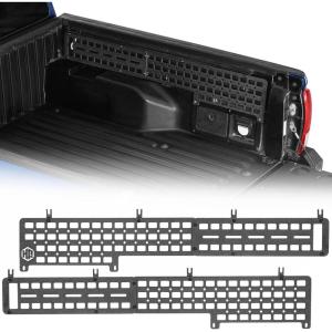imageHooke Road Tacoma Side Truck Bed MOLLE Panels for 20052023 Toyota Tacoma 5FT Steel Bed Side Storage Cargo Rack for Tools Gear and Overland Setup  2PCS