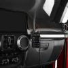 imageHooke Road Wrangler Walkie Talkie Mount Bracket CB Radio Holder Compatible with Jeep JK Wrangler amp Unlimited 1118