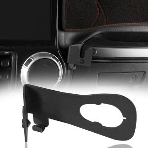 imageHooke Road Wrangler Walkie Talkie Mount Bracket CB Radio Holder Compatible with Jeep JK Wrangler amp Unlimited 1118