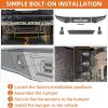 imageHooke Road 2021 Tundra Front Bumper for 20142021 Toyota Tundra Pickup  Rugged Design for Daily Driving amp Light OffRoad  Solid Steel Bumper Guard with LED Lights amp Sensor Holes