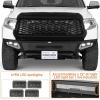 imageHooke Road 2021 Tundra Front Bumper for 20142021 Toyota Tundra Pickup  Rugged Design for Daily Driving amp Light OffRoad  Solid Steel Bumper Guard with LED Lights amp Sensor Holes