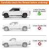imageHooke Road Tundra CrewMax Running Board Side Step Bars for 20072021 Toyota Tundra CrewMax4Full Size Doors 4 Drop Down Offroad Rock Slider Rail Nerf Bars with Stainless Steel Pads