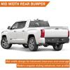 imageHooke Road Tundra Rear Bumper for Toyota Tundra 2022 2023 2024 2025 2026 Pickup Truck MidWidth Steel Back Bumper with LED Lights amp Sensor Holes No Cutting Required