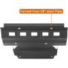 imageHooke Road 4Runner Front Skid Plate for 20102024 Toyota 4Runner 5th Gen 32MM Steel Engine Guard Under Protection Panel Offroad Accessories Replacement
