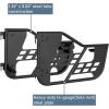 imageHooke Road Wrangler TJ Tube Half Doors Trail Door Guards for Jeep Wrangler TJ 1997 1998 1999 2000 2001 2002 2003 2004 2005 2006