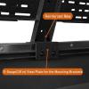 imageHooke Road 122 High Overland Bed Rack for FullSize Trucks wBed Rails  Compatible with 0723 Toyota Tundra amp 0525 Toyota Tacoma 6 Bed
