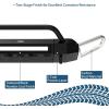 imageHooke Road 1623 Tacoma Stubby Front Bumper with 72W LED Spotlight Bar for 20162023 Toyota Tacoma 3rd Gen Steel OffRoad Bumper Bull Bar with Recovery Mounts amp Tubular Grille Guard