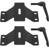 imageHooke Road 2PCS High Lift Jack Mount Brackets on Roof Rack Farm Jack Mounting Platform for Jeep TJ JK JL Gladiator Tacoma Aluminum Roof Racks from Hooke Road