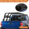 imageHooke Road 6Pcs Tonneau Cover Adapters for 20052023 Toyota Tacoma 2nd 3rd Gen Trucks Tonneau Mounting Brackets Only Compatible with Selected Hooke Road Bed Racks