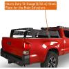 imageHooke Road Tacoma 122 High Overland Bed Rack for FullSize Trucks wBed Rails  Compatible with Toyota 0723 Tundra amp 0523 Tacoma 6 Bed