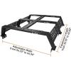 imageHooke Road Tacoma 122 High Overland Bed Rack for FullSize Trucks wBed Rails  Compatible with Toyota 0723 Tundra amp 0523 Tacoma 6 Bed