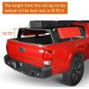 imageHooke Road Tacoma 122 High Overland Bed Rack for FullSize Trucks wBed Rails  Compatible with Toyota 0723 Tundra amp 0523 Tacoma 6 Bed