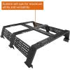 imageHooke Road Tacoma 122 High Overland Bed Rack for FullSize Trucks wBed Rails  Compatible with Toyota 0723 Tundra amp 0523 Tacoma 6 Bed
