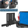 imageHooke Road Tacoma Rear Bumper wDual Swing Arms for 20052015 Toyota Tacoma 2nd Gen Overlanding Steel Back Bumper with Spare Tire Mount Recovery Mounts amp LED Light