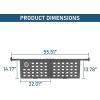 imageHooke Road Tacoma Truck Bed Divider Cargo Manager MOLLE Panel for 20052023 Toyota Tacoma Adjustable QuickLock Bed Organizer Management Rack NoDrill Install Sturdy Steel