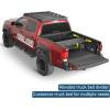 imageHooke Road Tacoma Truck Bed Divider Cargo Manager MOLLE Panel for 20052023 Toyota Tacoma Adjustable QuickLock Bed Organizer Management Rack NoDrill Install Sturdy Steel