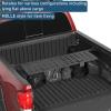 imageHooke Road Tacoma Truck Bed Divider Cargo Manager MOLLE Panel for 20052023 Toyota Tacoma Adjustable QuickLock Movable Bed Organizer Management Rack NoDrill Install