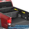 imageHooke Road Tacoma Truck Bed Divider Cargo Manager MOLLE Panel for 20052023 Toyota Tacoma Adjustable QuickLock Movable Bed Organizer Management Rack NoDrill Install