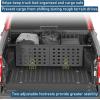 imageHooke Road Tacoma Truck Bed Divider Cargo Manager MOLLE Panel for 20052023 Toyota Tacoma Adjustable QuickLock Movable Bed Organizer Management Rack NoDrill Install