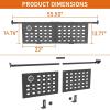 imageHooke Road Tacoma Truck Bed Divider for 20052023 Toyota Tacoma 2nd 3rd Gen Solid Steel MOLLE Panel Truck Back Cargo Storage Manager