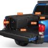 imageHooke Road Truck Bed Wheel Well Tool Box and Drawer System wMOLLE Panel for Jeep Gladiator JT Toyota Tacoma Chevy Colorado amp GMC Canyon 52 Bed Waterproof Steel Storage Box with Lock Keys