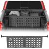 imageHooke Road Tacoma Truck Bed Divider Cargo Manager MOLLE Panel for 20052023 Toyota Tacoma Adjustable QuickLock Movable Bed Organizer Management Rack NoDrill Install