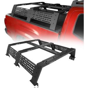 imageHooke Road 122 High Overland Bed Rack for FullSize Trucks wBed Rails  Compatible with 0723 Toyota Tundra amp 0525 Toyota Tacoma 6 Bed