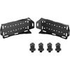 image:imageHooke Road 2PCS Universal Fit Gas Can Spare Tire Mount Brackets Quick Release Camping Tool Storage Racks for Rotopax Fuel Can Water Tanks Offroad Accessory