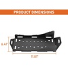 image:imageHooke Road 2PCS Universal Fit Gas Can Spare Tire Mount Brackets Quick Release Camping Tool Storage Racks for Rotopax Fuel Can Water Tanks Offroad Accessory