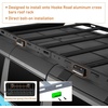 image:imageHooke Road 2PCS White LED Camping Scene Lights for Jeep amp Truck Roof Racks  Works with Hooke Road Roof Racks Aluminum Crossbars 1800LM Waterproof Wide Lighting Area Tenting Use Easy Installation
