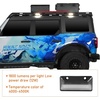 image:imageHooke Road 2PCS White LED Camping Scene Lights for Jeep amp Truck Roof Racks  Works with Hooke Road Roof Racks Aluminum Crossbars 1800LM Waterproof Wide Lighting Area Tenting Use Easy Installation