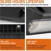 image:imageHooke Road 2PCS White LED Camping Scene Lights for Jeep amp Truck Roof Racks  Works with Hooke Road Roof Racks Aluminum Crossbars 1800LM Waterproof Wide Lighting Area Tenting Use Easy Installation