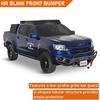 image:imageHooke Road Colorado Front Winch Bumper wBull Bar for 20152020 Chevy Colorado Excluding ZR2 Offroad Steel Bumper Guard with LED Lights amp Dring Mounts