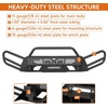 image:imageHooke Road Colorado Front Winch Bumper wBull Bar for 20152020 Chevy Colorado Excluding ZR2 Offroad Steel Bumper Guard with LED Lights amp Dring Mounts