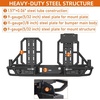 image:imageHooke Road Colorado Rear Bumper Swing Out Tire Carrier for 20152022 Chevy Colorado Exclude ZR2 amp GMC Canyon Offroad Bumper with Dual Jerry Can Mount Panel