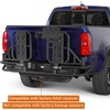 image:imageHooke Road Colorado Rear Bumper Swing Out Tire Carrier for 20152022 Chevy Colorado Exclude ZR2 amp GMC Canyon Offroad Bumper with Dual Jerry Can Mount Panel