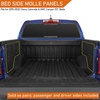 image:imageHooke Road Colorado Side Bed MOLLE Panel Cargo Rack for 20152022 Chevy Chevrolet Colorado amp GMC Canyon 52 Bed  2PCS Wheel Well Tool Storage Organizer