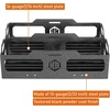 image:imageHooke Road Double Jerry Can Holder 53 Gallon Mount Brackets for Rotopax Fuel Cans Water Tanks Compatible with Hooke Road Jeep and Truck Roof Racks