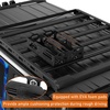 image:imageHooke Road Double Jerry Can Holder 53 Gallon Mount Brackets for Rotopax Fuel Cans Water Tanks Compatible with Hooke Road Jeep and Truck Roof Racks
