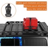 image:imageHooke Road Double Jerry Can Holder 53 Gallon Mount Brackets for Rotopax Fuel Cans Water Tanks Compatible with Hooke Road Jeep and Truck Roof Racks