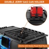 image:imageHooke Road Double Jerry Can Holder 53 Gallon Mount Brackets for Rotopax Fuel Cans Water Tanks Compatible with Hooke Road Jeep and Truck Roof Racks