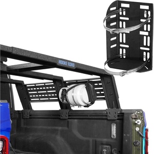 image:imageHooke Road 5lb 10lb Propane Tank Mount Universal Fit for Truck Jeep Trailer  Mount on Bed Rack Cargo Rack QuickRelease Strap Offroad Propane Tank Holder Bracket Overlanding Camping Trip Accessory