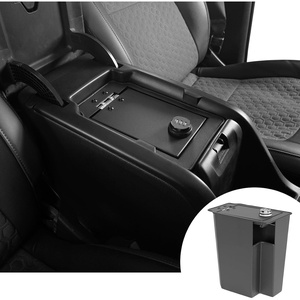 image:imageHooke Road Center Console Safe Box for 20152022 Chevy Colorado GMC Canyon  No Drill Install Password Lockable Vault Sturdy Steel Lock Box Insert Armrest Storage Secure Organizer